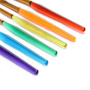 6 PCS Nylon Fan Paint Brush Set For Watercolor Oil Acrylic Gouache Painting