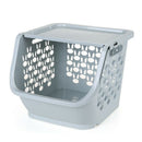 1X(Kitchen Storage Basket Plastic Multi-Functional Hollow Vegetables Fruit