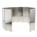 Folding Outdoor Camp Stove Windscreen | Aluminum Backpacking Stove Windshield |