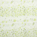 Green Window Curtain Floral Tulle Voile Drape Panel Sheer Scarf Valance 1x2M