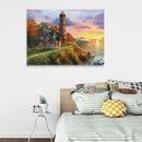 5D DIY Full Drill Diamond Painting Landscape Cross Stitch Embroidery Mosaic