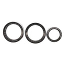 Motorcycle Aluminum Techometer meter Techo Key Ring Cover Trim Ring for BMW
