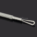 2pcs Facial Blackhead Pimples Acne Blemish Comedone Metal Extractor Remover Tool