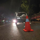 Reflective Cone 60Cm Warning Reflective Cone Traffic Movement Retractable C