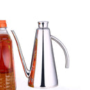 1X(304 Stainless Steel Oil Pot Dustproof Insect Proof Leak Proof Cover Long