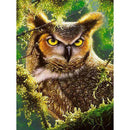 Animal Cross Stitch 5D Full Drill Diamond Painting Embroidery (Owl T153)