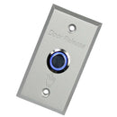 Steel Door Exit Release Push Button Home Switch Panel Part And LED Backlight
