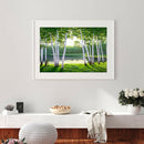 Painting By Numbers Kit DIY Woods Hand Painted Canvas Oil Art Picture Craft