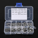 High quality 160pcs M2M2.5M3M4M5 A2 SS SEM Phillips Pan Head Screws Nut qww HXA