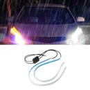 Sequential Strip Turn Signal Switchback Indicator DRL Daytime Running LED  ZNM