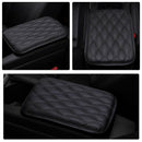 Universal Black Center Console Cover for Most Vehicle Waterproof Armrest Co R5W9