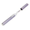 New Purple Electric Heated Portable Eyelash Curler Make Up Tools Pen Sha HIO