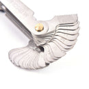 58pcs/set Screw Gauge Whitworth 55 Degree Metrisch 60 Degree Thread Pitch Ga Cy