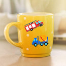 DIY Full Drill Round Cartoon Car Diamond Painting Puzzle Children Stickers