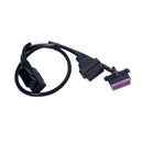 Flexible OBD2 II 6 Pin Adapter Connector Cable Cord for Audi VW Skoda