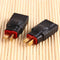 2pcs Wireless Female for Traxxas to T-Plug Deans Style Connector Adapter  A