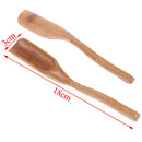 Tradition bamboo spoon coffee tea spoon wood scoop dining utensil flatware BX
