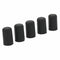 5 Pcs Cello Endpin Tip Protector Rubber Cello tail pin case Tip Cap Protect