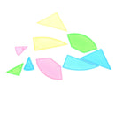 Plastic Jigsaw Puzzle Improved Version 9PCS Board Kids Educational Gift Toys  Z