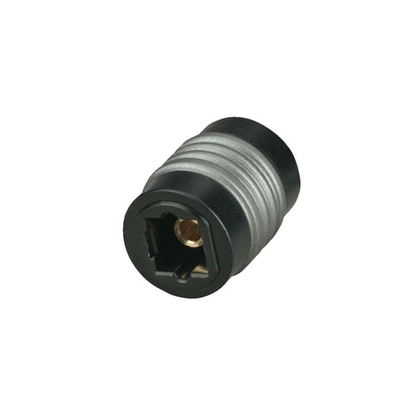 For Toslink Optical Audio Coupler Female to Female Connector Fiber Optic