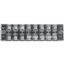 3 Pcs 600V 25A 8 Positions Dual Rows Covered Barrier Screw Terminal Block S