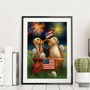 Full Drill Diamond Painting Home Decor DIY Mosaic Picture (PSD077 Dog)