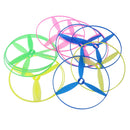 Package of 12 Twisty Flying Saucers Assorted Colors Helicopters Kids Gifts Toys
