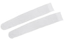 Pair of White Fashionable Simple Design Solid Color Overknee Stockings For
