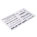 Fashion Words Temporary Tattoo Stickers Waterproof Body Art Decor