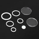 20pcs/Set Round Clear Coin Storage Container Box Commemorative Coin Holder