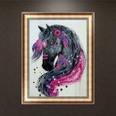 5D DIY Horse Head Diamond Painting Embroidery Cross Stitch Rhinestones Kit