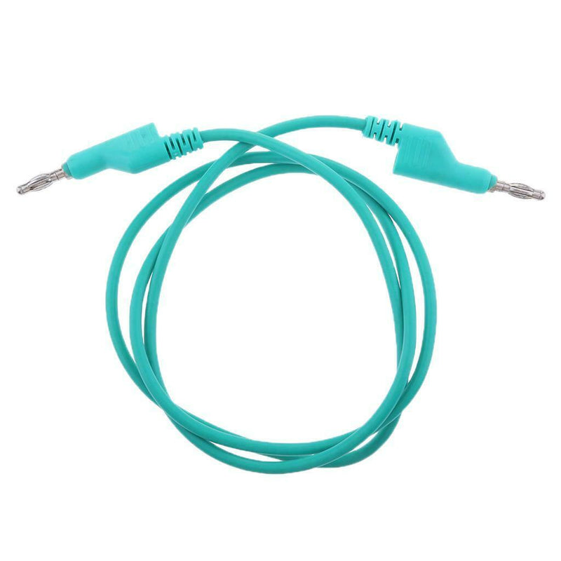 4mm Stackable Banana Plug Wire Silicone Test Cable Cord for Multimeter 39"