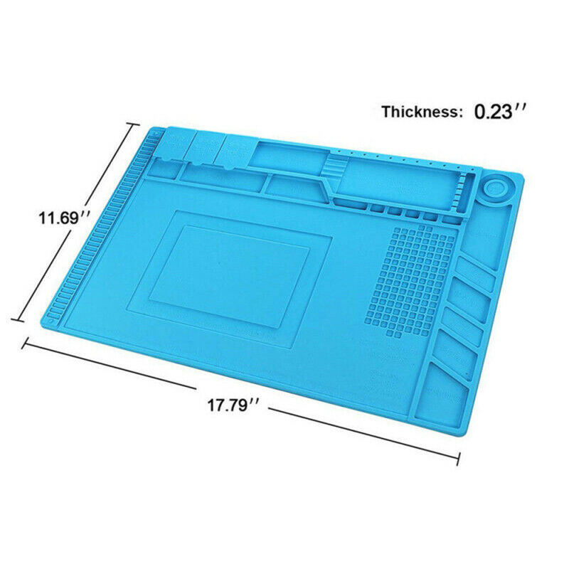 Heats Insulation Silicon Pads Desk Mat Phone Repair Maintenance Platform  NDT
