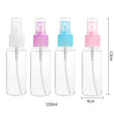 Clear Perfume Refillable Travel Lotion Liquid Spray Press Pump Bottle(100ml