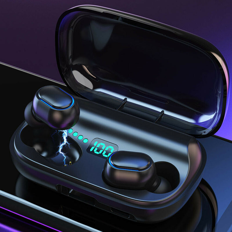 T11 Bluetooth V5.0 Headset TWS True Wireless Dual Earbuds In-Ear Earphones