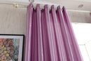 100x200cm Satin Window Curtain Balcony Blackout Drapes Panel Valances Purple