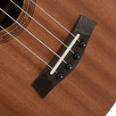 26 Inch Mahogany Wood 18 Fret Tenor Ukulele Acoustic Cutaway Guitar Mahogan