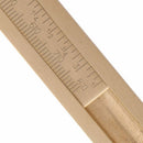 80mm / 3.25in Mini Brass Sliding Gauge Vernier Bead Jewelry Caliper Double Scale