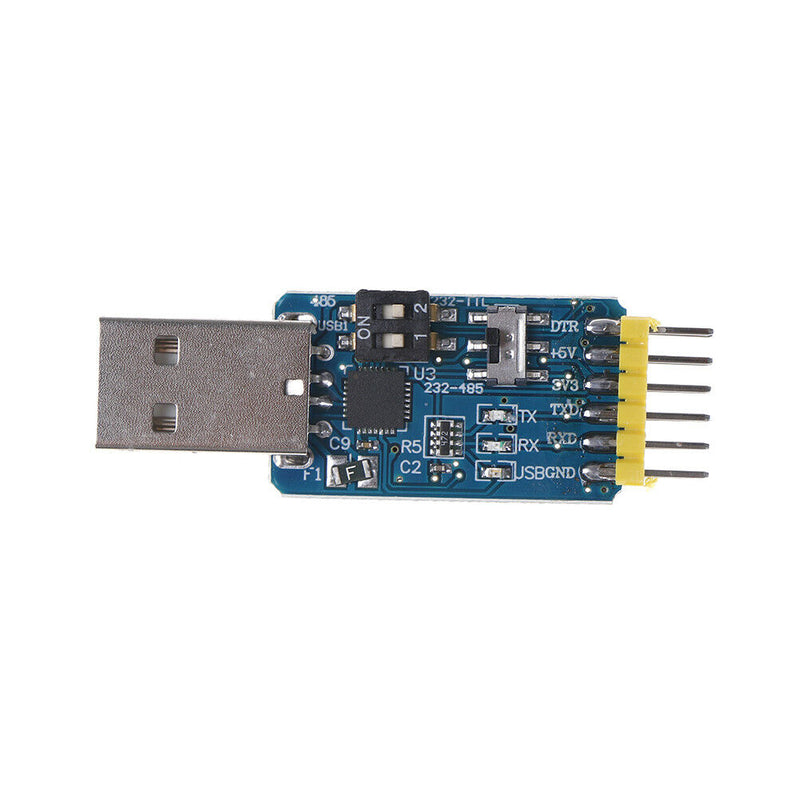 6 in 1 USB to TTL RS232 USB TTL to RS485 CP2102 Mutual Convert  Module JfJCA Ew
