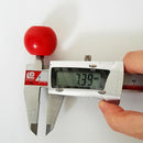 2Pcs Plastic Red Balls For Marine Boat Dinghy Tail Rudder Control System Kit
