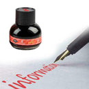 60ml Hero 231 red Carbon Fountain Pen Ink Writing Ink Refill Glass Bottle C1Z8