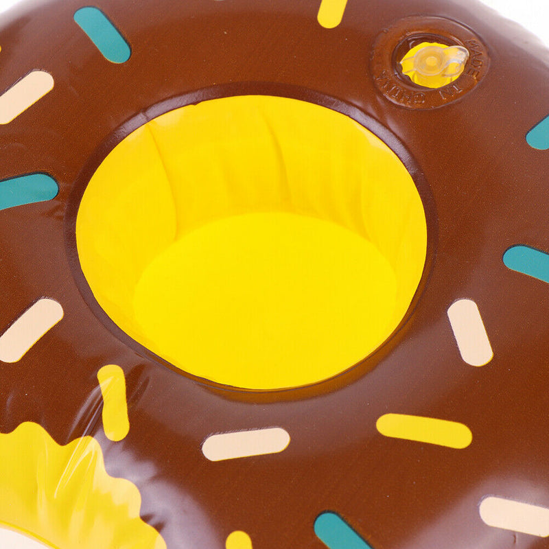 3pcs/lot Outdoor Donuts Inflatable cup holder Swimming Pool Party Decoration FT
