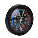 Reptile Vivarium Rearing Box Humidity Meter Thermometer Hygrometer Dial Gauges