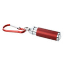 Outdoor Fishing LED Mini Flashlight Torch Carabiner Keychain X8X1