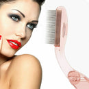 Foldable Steel Eyebrow Eyelash Extension Brush Metal Tool; Brush Comb Makeu E5A1