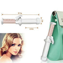 Cordless Curling Iron 1-Inch Ceramic Curling Wand Professional 2 In 1 Mini