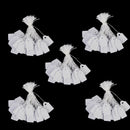 500Pcs Label Tie String Strung Ticket Jewelry Merchandise Display Price Tags