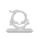Fishing Rod Buckle Self-adhesive White Clip Lock Wall Mounted Paste Bracket