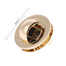 Metal Clasp Turn Lock Twist Locks Hardware For DIY Shoulder Bag Purse Handbag
