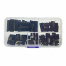 90pcs 2.54mm for Arduino Stackable Shield Female Pin Header Assortment Kit